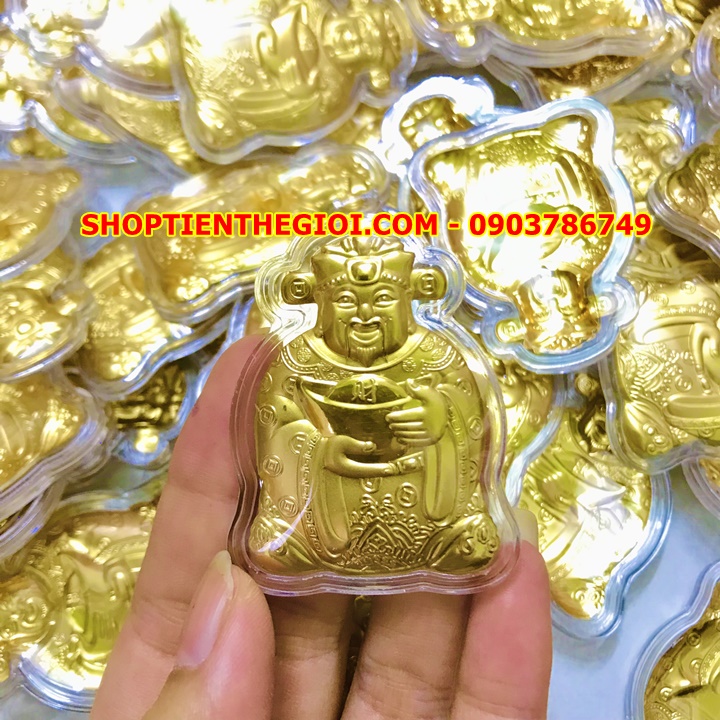 Ông Thần Tài Mạ Vàng Tặng Túi Gấm LỘC - SP005427